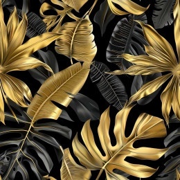 GOLD MONSTERA OBROŻA Z SOFSHELLU 3CM/4CM/5CM