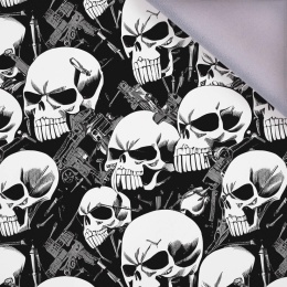 B&W SKULLS OBROŻA Z SOFSHELLU 3CM/4CM/5CM