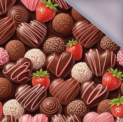 CZEKOLADKI OBROŻA Z SOFSHELLU 3CM/4CM/5CM