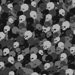 CAMO SKULLS B&W OBROŻA Z SOFSHELLU 3CM/4CM/5CM